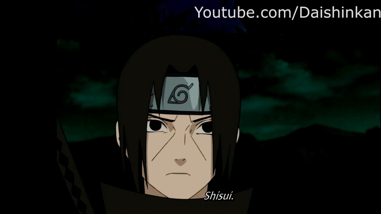 Naruto Shippuden The Death Of Uchiha Shisui Uchiha Itachi