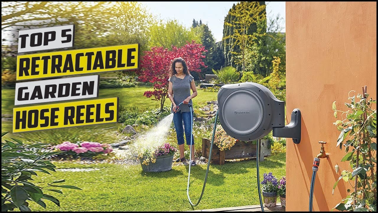 GARDENA 8050 83 Foot Wall Mounted Retractable Reel With, 51% OFF