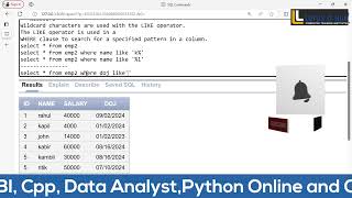 SQL LIKE Operator | SQL Tutorial for Beginners | 2025