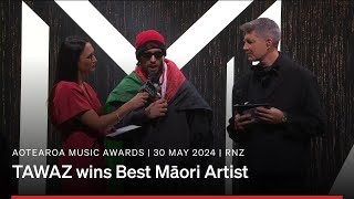 Best Māori Artist winner: TAWAZ | AMA2024