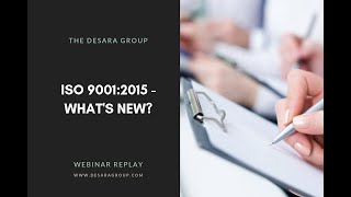 ISO 9001:2015 - What's New