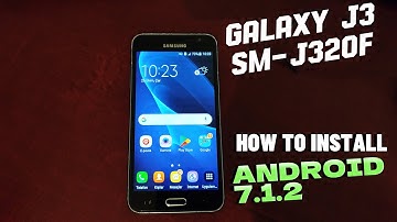 How to Install Android 7.1.2 Nougat Custom ROM on Galaxy J3 2016 (J320F) - Technolog Azerbaijan