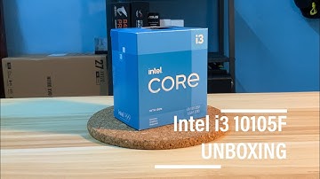 INTEL I3 10105F Unboxing First Look Budget CPU In 2021