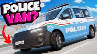 This Police Van is UNBELIEVABLE in High-Speed Pursuits in BeamNG Drive Mods!
