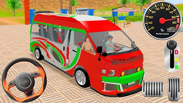 New Van Minibus Driving Games - Minibus Simulator 3D - Bus Game 2026 _ Android Gameplay