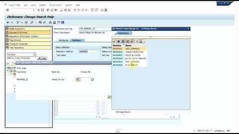 ABAP : Create a Search Help