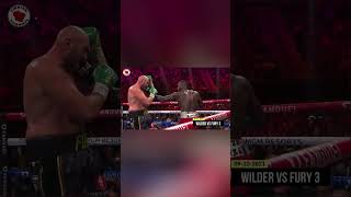 Deontay Wilder's BODY SHOTS CRUSH opponents! Fury DOWN! #shorts
