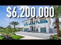 INSIDE A BRAND NEW $6,200,000 WATERFRONT LUXURY HOME | NORTH PALM BEACH | FOR SALE