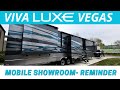 VIVA LUXE Vegas! See 2 Luxe Fifth Wheels at Las Vegas RV Resort