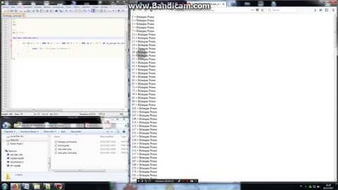 Bilangan Prima Dengan PHP