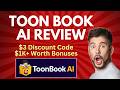 ToonBook AI Review | Quick DEMO, $3 Discount Code & Bonus