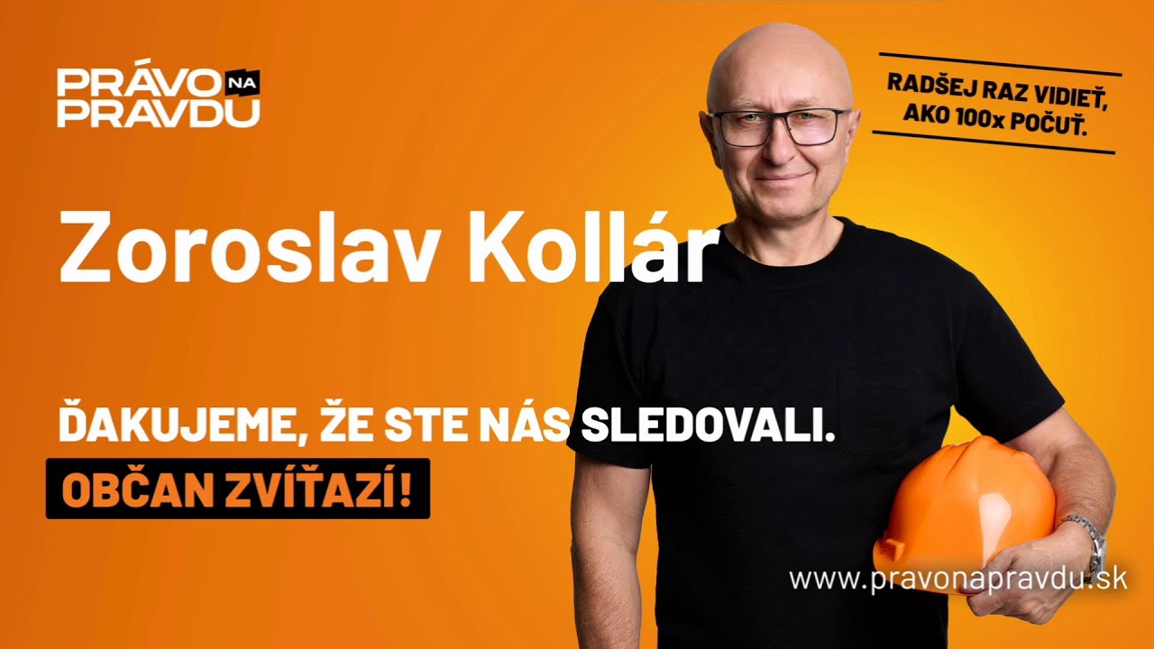 Zoroslav Kollár - ekonomický líder a predseda strany Právo na pravdu,Dolný Kubín