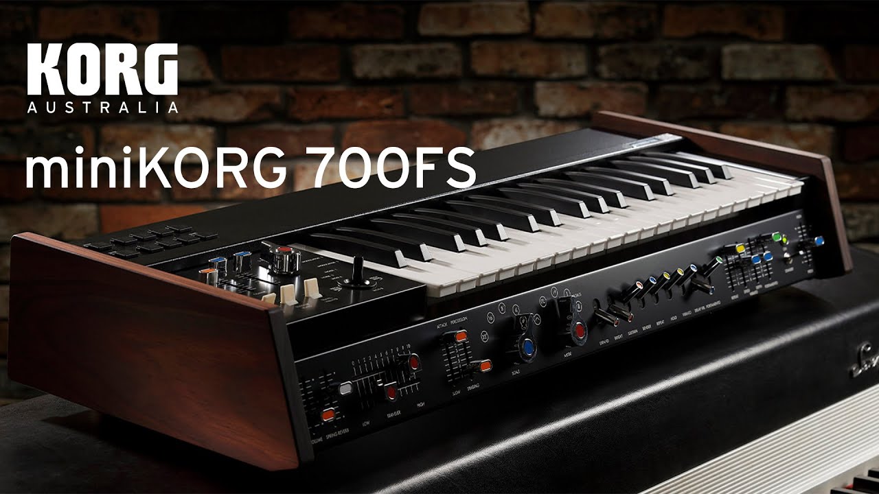 Korg MiniKorg 700FS - Edição Limitada - Confira - Classic