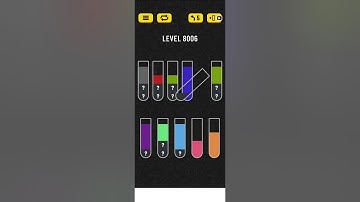 water sort puzzle level 8006