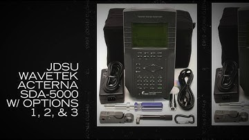 JDSU Wavetek Acterna SDA-5000 w/ Options 1, 2, & 3