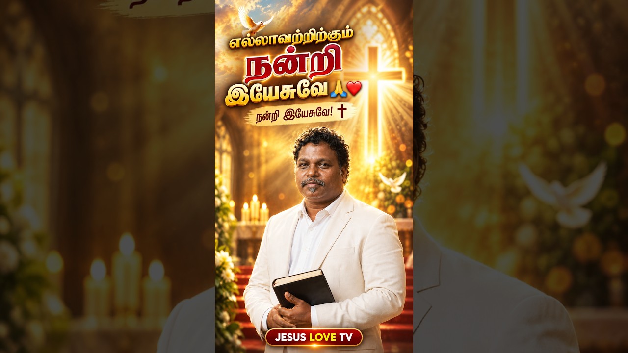 எல்லாவற்றிற்கும் நன்றி இயேசுவே 🙏❤️ | Tamil Christian Song | #Shorts