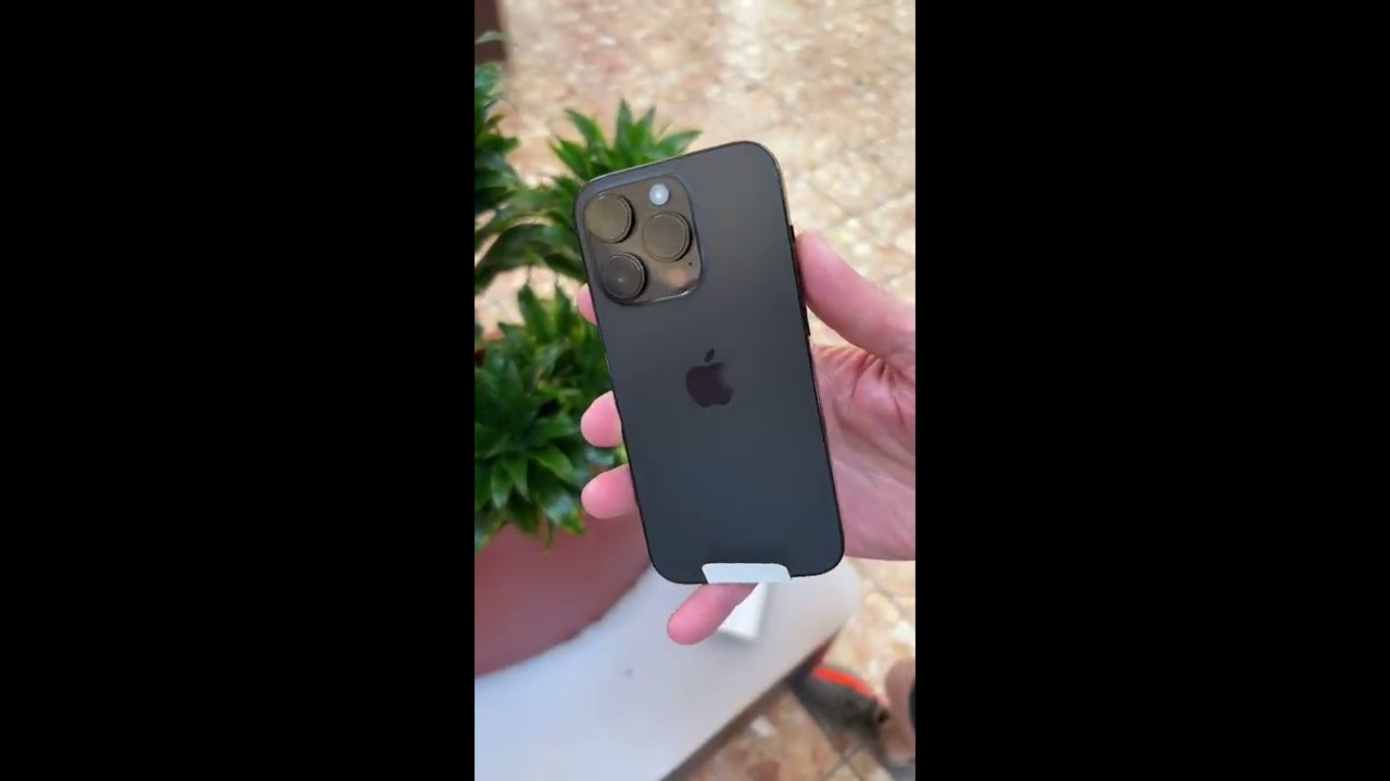 IPhone 14 Pro SPACE BLACK Unboxing