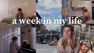 a week in my life in new york city | setting a routine & adjusting to 2024, rehearsals, chatting by alexis eldredge 27,924 views 3 months ago 33 minutes