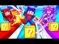 SUPERHERO LUCKY BLOCK RACE In Minecraft!