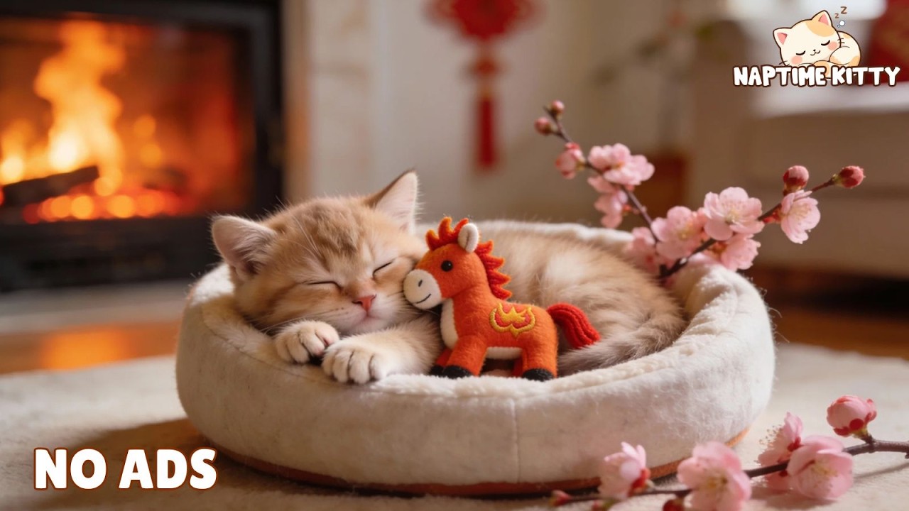 Music for Cats to Relax and Sleep – 3 Hours Calming Music for Cats with Anxiety (No Ads) 🐾