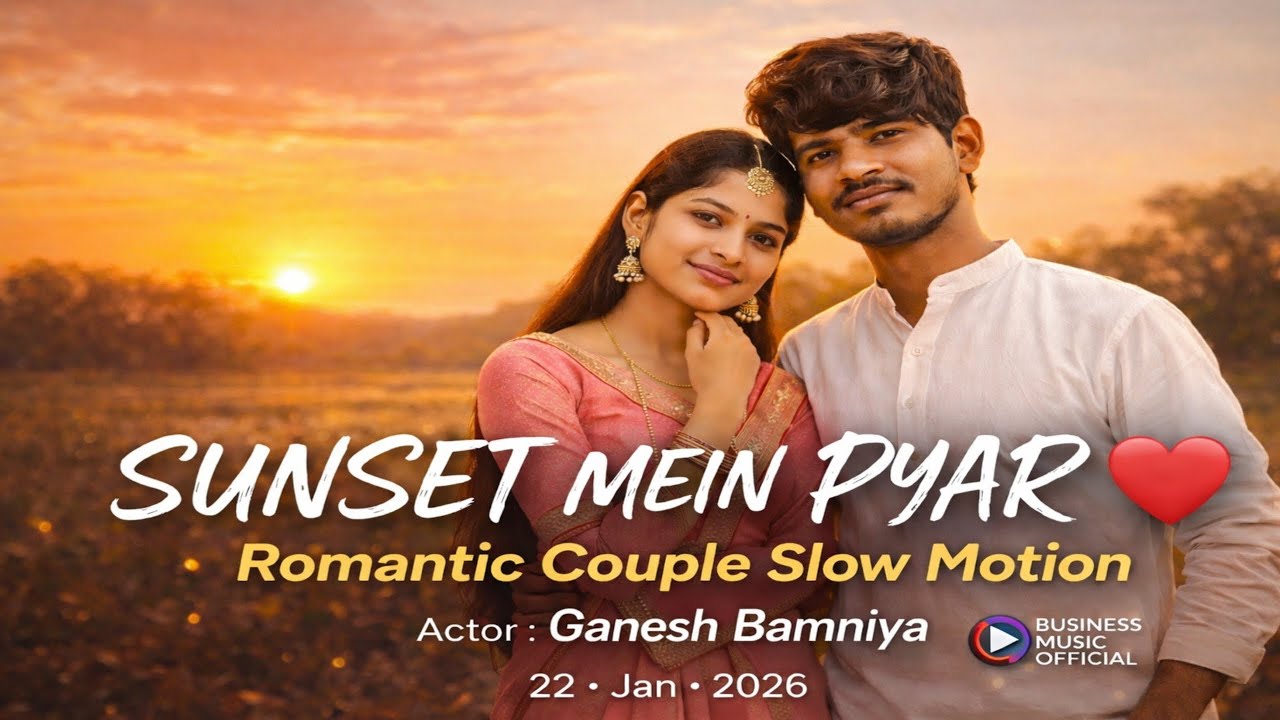 Snn set Mein Pyar Romantic Couple Siow Motion Ganesh Bamniya  new song video 2026 22