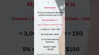 How much interest does $3,000 actually earn? 💰 #finance #money #banking