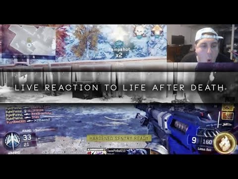 LIVE REACTION TO LIFE AFTER DEATH **THESE DUDES SLEEP WITH BLACK OPS 3 PAJAMAS ON** #YouShallObey