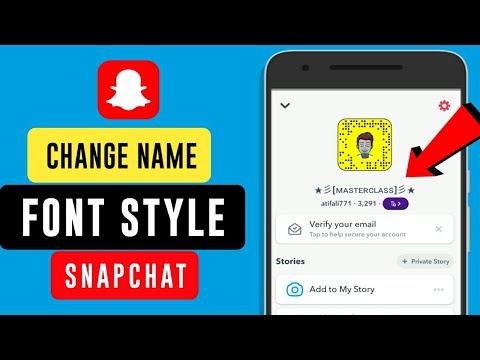 How To Change Your Name Font On Snapchat || Snapchat Tutorial