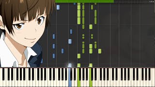 【Psycho-Pass 2/サイコパス2】OP-Enigmatic Feeling piano arrangement 楽譜&MIDI 凛として時雨