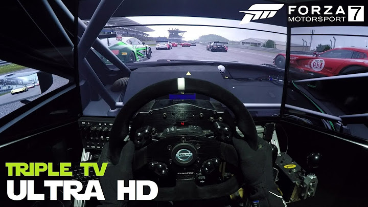Forza Motorsport 7 - Triple TV + Ultra HD | Nissan GTR @ Nürburgring [PC]