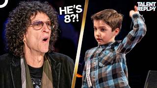 Hes Only 8... And Throws Knives? Americas Got Talent