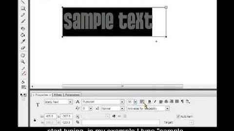 BSIT III-1 (#08) changing text color flash tutorial