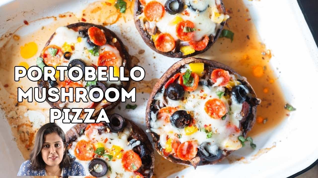 Portobello Mushroom Pizza