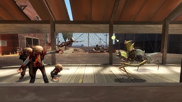 Gmod: antlions, and antlion worker vs. zombies (AND EVEN MORE 3 EPIC SHOWDOWNS)