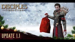Disciples: Liberation finally got v1.1 update with new features, difficulty levels and many BUGFIXES