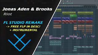 Jonas Aden & Brooks - Riot (Instrumental) [REMAKE + FREE FLP]