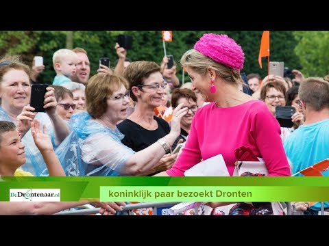 VIDEO | Bezoek koningspaar: „Dronten heeft zich van z’n beste kant laten zien”