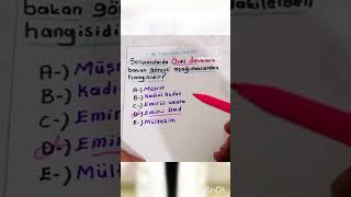 ÖSYM sorar 👈🏻 #2024kpss #yks #ykstavsiye #tyt #english #2024yks