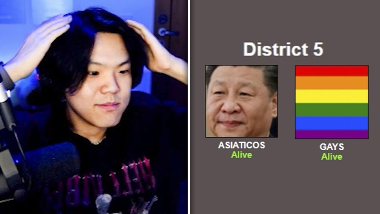 simulé los juegos del hambre racista