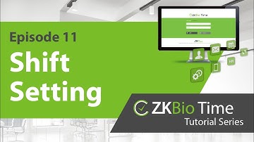 ZKBio Time Tutorial – ep.11 Shift Setting