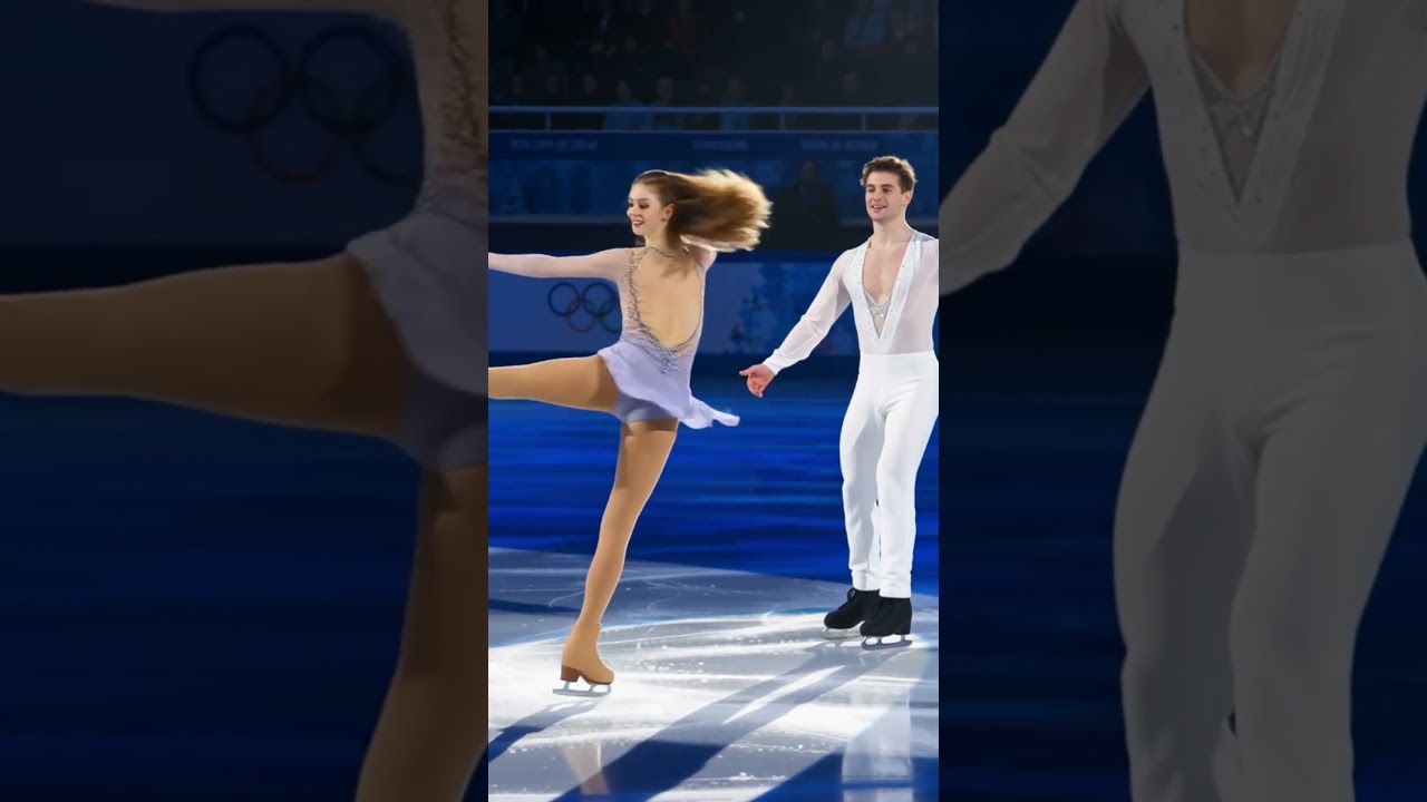 Beautiful ice skating - Fantastic! ✨⛸️ #skating #ice #dance #sports #acrobatics #ai
