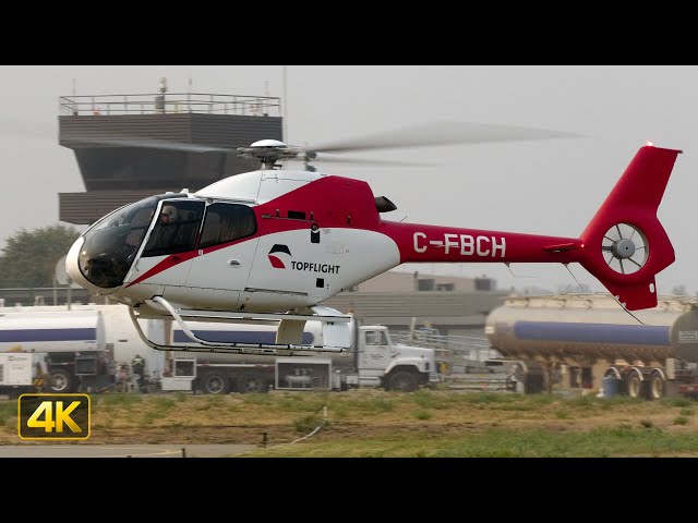 Topflight Eurocopter EC120B (C-FBCH) landing at CYYF Airport