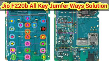 Jio F220b All Key ways || Jio F220b All keypad Ways Jumfer Solution