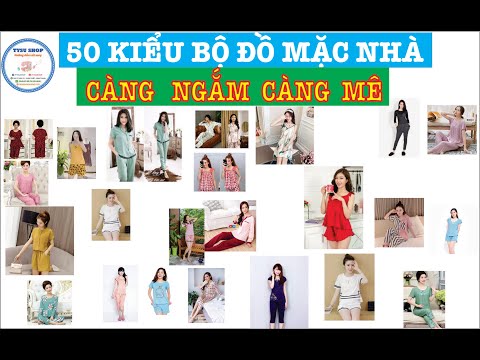 50 Kiểu Bộ Đồ Mặc Nhà Duyên Dáng Dễ Thương | Foci