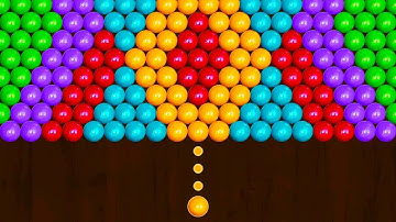 Bubble Shooter Gameplay NICE BALL | Bubble Shooter Level 10-15 - Android Gameplay