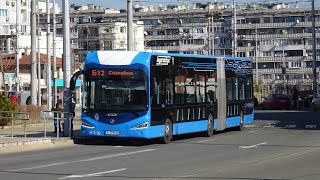 Електробус IRIZAR ie bus 18 в Бургас - 16.02.2022год.