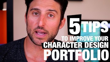 5 Tips to Improve your CHARACTER DESIGN PORTFOLIO