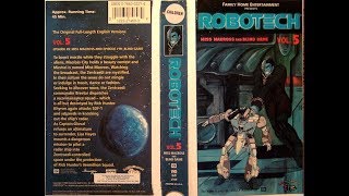 ROBOTECH EP10 blind game - harmony gold original VHS ( 480p ) 1985 USA