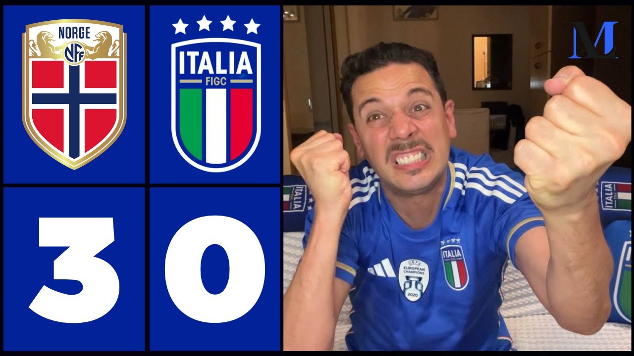CHE SCHIFO! ESONERATELO SUBITO E ANDATE A PREGARE RANIERI SOTTO CASA! NORVEGIA-ITALIA 3-0