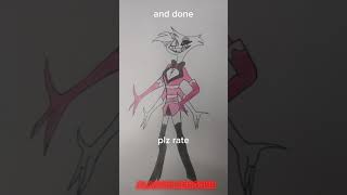 Drawing #Angeldust From #Hazbinhotel